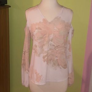 Calvin Klein Cold Shoulder Blouse